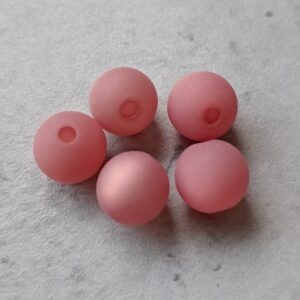 polaris kraal mat wijnrood 8 mm