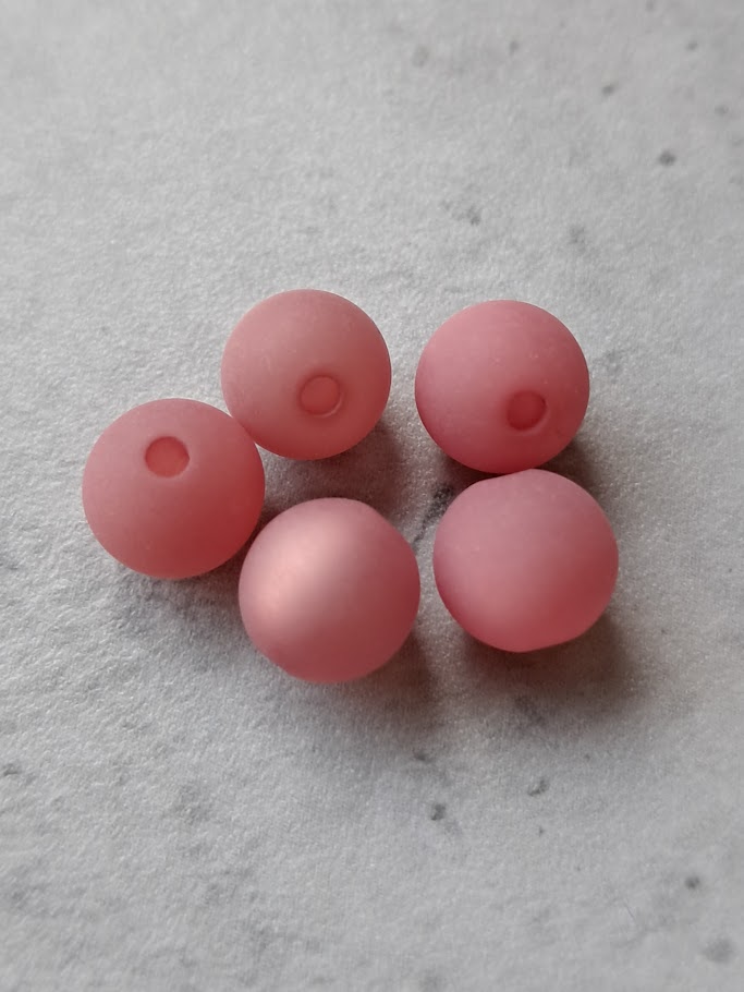 polaris kraal mat wijnrood 8 mm