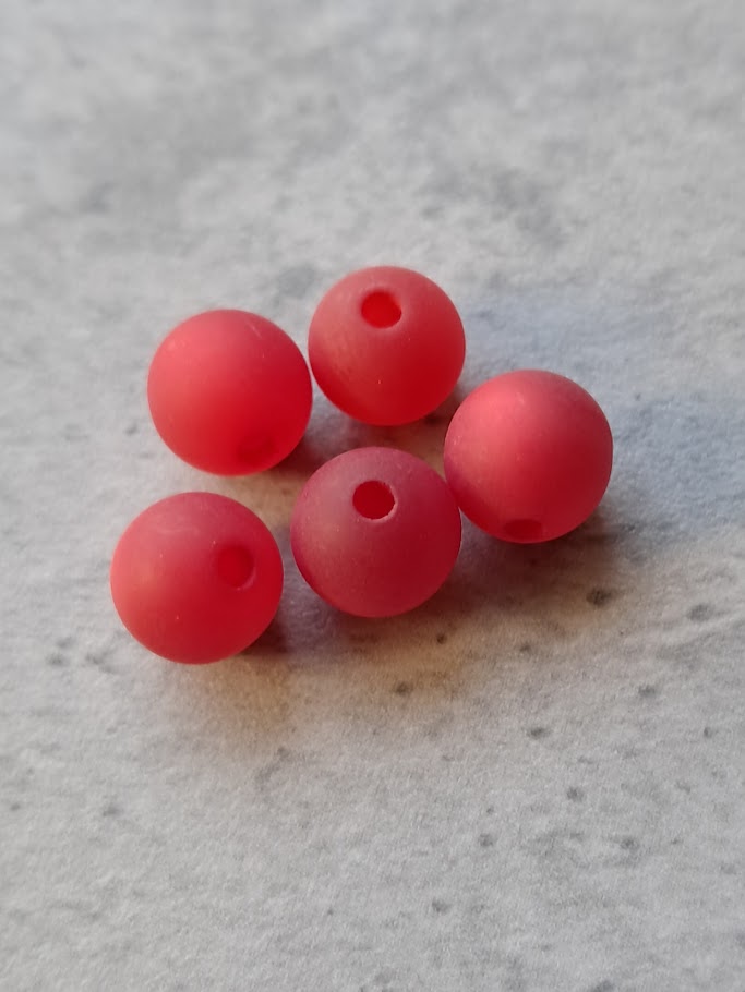 polaris kraal mat rood 8 mm