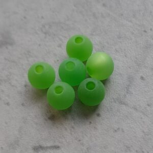 polaris kraal licht groen 6 mm