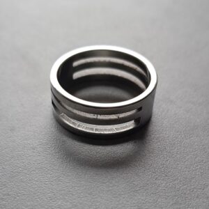 buigring opener zilver rvs 18 mm