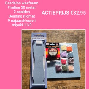 ACTIEPAKKET miyuki weefpakket