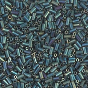 2008 miyuki bugles metallic matte iris platina 3 mm 5 gram