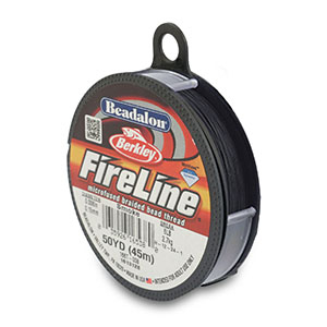 beadalon fireline smoke 0.13 mm 45 meter