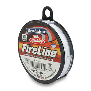 beadalon fireline crystal 0.13 mm 45 meter