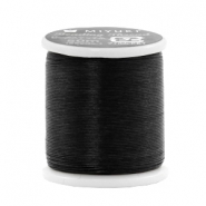 miyuki beading draad zwart kleur 12 rol 50 meter