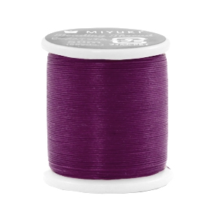 miyuki beading draad aubergine paars kleur 09 rol 50 meter