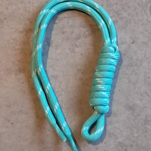 paracord sleutelhanger mint turquoise 26 cm x 13.5 cm