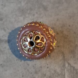 kraal bohemian purple-gold 17 mm