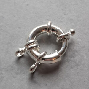 boeislot verzilverd 20 mm