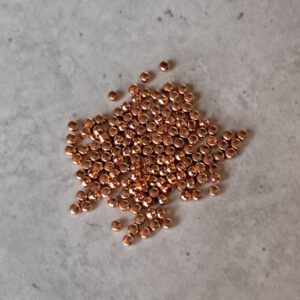 knijpkraal rose goud 1.5 mm 150 stuks