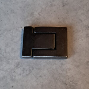 magneetsluiting antraciet DQ 33 mm x 25 mm