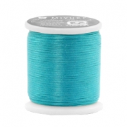 miyuki beading draad azuurblauw kleur 24 rol 50 meter