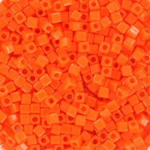 406 miyuki cubes 1.8 mm opaque orange 5 gram
