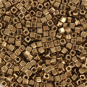 457 miyuki cubes 1.8 mm metallic dark bronze 5 gram