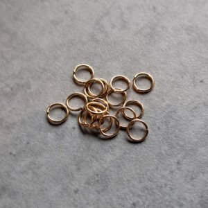 *buigring goud SS 4 mm 20 stuks