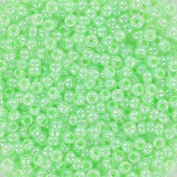 520 miyuki rocailles 11/0 ceylon mint green 5 gram