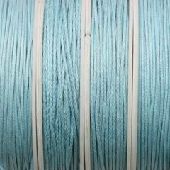 waxkoord 1 mm babyblauw rol 20 meter