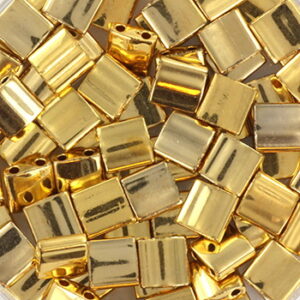 191 miyuki tila 24 kt gold plated 3 gram