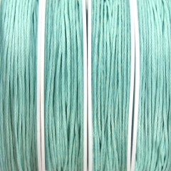 waxkoord 1 mm licht turquoise rol 20 meter