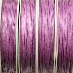 waxkoord 1 mm lila rol 20 meter