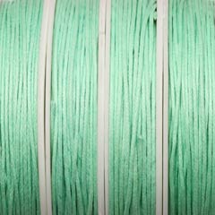 waxkoord 1 mm peridot lichtgroen rol 20 meter