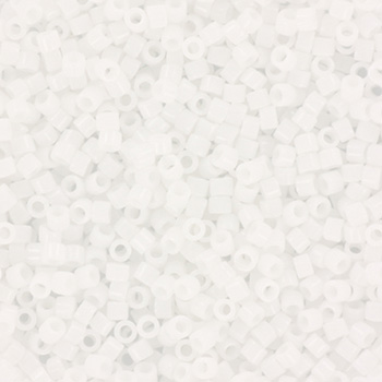 200 miyuki delica 11/0 opaque white 5 gram
