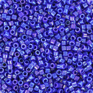 216 miyuki delica 11/0 opaque luster cobalt 5 gram
