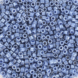 267-1 miyuki delica 11/0 opaque luster blueberry 5 gram