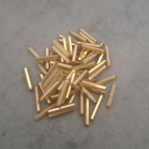 bugles 11 mm goud AB 5 gram